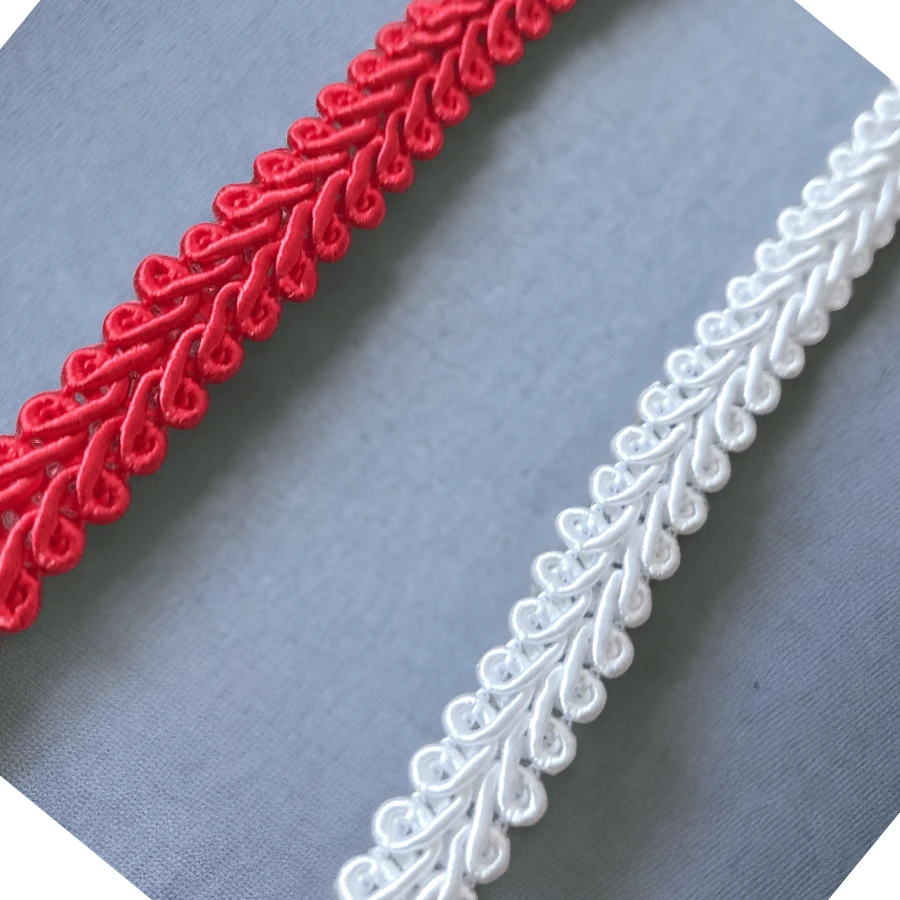 Passamanaria Galão91-larg.1,0cm - Escolha A Cor Artesanato Decoração - Branco - Visão 1