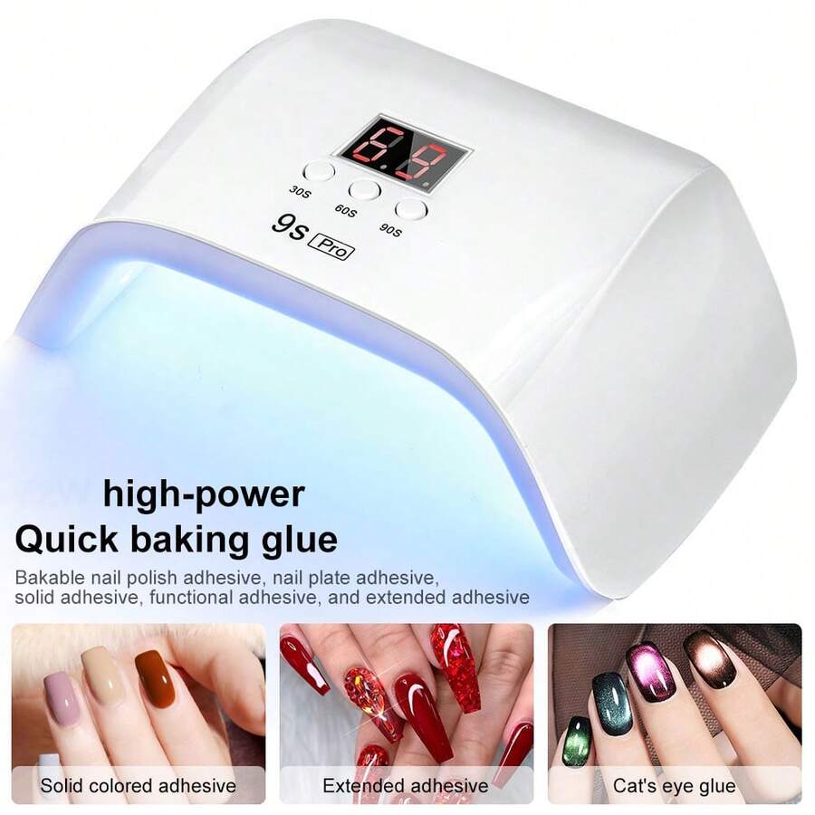 Nail Dryer With Auto Sensor, UV LED Nail Lamp Dryer Lamps For Gel Polish, Professional Polish