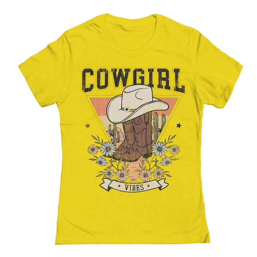 Camisetas de Mujer - Amarillo - Ver 1