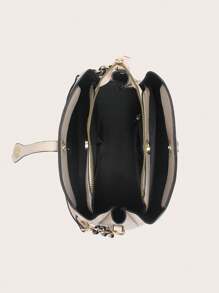 Bolso bandolera versátil de unicolor y elegante para mujer, regalo del Día de la Madre, bolso esencial para mamá para salir, mejor idea de regalo para el Día de la Madre