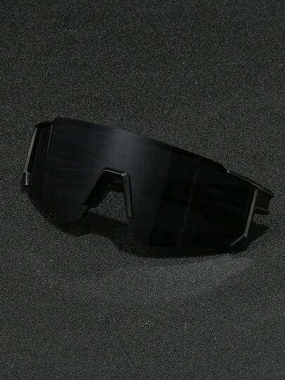 1 pieza Gafas de plástico decorativas para deportes de moda para uso diario, sesiones de fotos, paseos por la calle, actividades deportivas como ciclismo, esquí, etc. Accesorios de casuales para playa, vacaciones al aire libre, viajes.