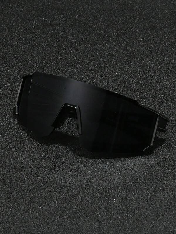 1 peça de esportivos de plástico masculinos, elegantes, para uso diário, sessão de fotos, passeios na rua, atividades esportivas como ciclismo, esqui, etc. Acessórios de óculos casuais, acessórios de praia, , conforto fácil, roupas casuais, óculos de ciclismo ao ar livre para férias de verão na praia, atividades ao ar livre, viagens