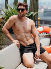 KIT EN PROMOCIÓN Set De bañadores  1 Sunga y 1 Short Bañador Corto Paquete de 2, Kits creados by Gary Centeno, Primavera - Blanco y Negro - Ver 8