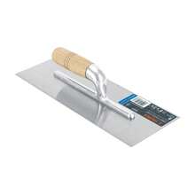 Llana mini canto recto 8", 6 remaches, mgo de madera, Truper - Plateado - Ver 1