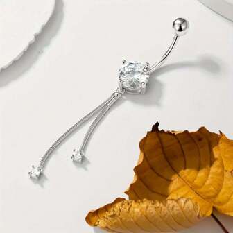 吊飾肚臍環,優雅時尚