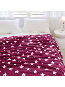 1 Pieza Manta De Cama De Franela Para Uso Doméstico 190*210cm - Bronce - Ver 5