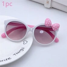 1 pieza Nuevo arco de color caramelo Gafas para niños, gafas de moda unisex para niños