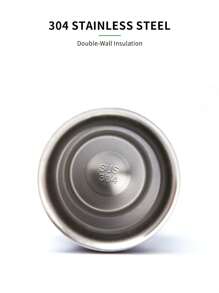 cuopru 雅礱杯sus304不銹鋼雙層8oz阿根廷南瓜杯套裝,附銀管、清潔刷和茶分離器 - 黑色 - 查看 8