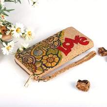 1 chiếc ví cầm tay cho nữ, ví dài mỏng, túi cầm tay, thời trang, ví có khóa kéo, thêu, hoa, ví đựng tiền xu đa chức năng, ví có khóa kéo xung quanh, nhiều lớp có khe cắm thẻ, có thể gấp lại, di động, thời trang, túi vuông cổ điển, hoài cổ, bohemian, phương Tây, quà tặng sinh nhật, quà tặng giáo viên, quà tặng mẹ, ngày của mẹ, ngày lễ tình nhân, đựng thẻ tín dụng/thẻ căn cước/tiền/tiền mặt/hộ chiếu, chặn RFID, dành cho phụ nữ, sinh viên đại học, dành cho người mới vào nghề, dành cho nhân viên văn phòng, thiếu nữ, ngày lễ tình nhân - Nhiều màu - Xem 15