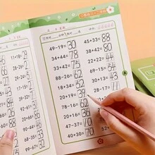 4 cái/bộ Hỗn hợp Hoạt động Môn Toán Thể dục Sách - Sự Thêm vào , , Phép nhân Và - 28 Sách , Giàu có In , Thích hợp Đối với Cha mẹ Và Trẻ em Tập trung Trường mầm non Giáo dục - Nhiều màu - Xem 7