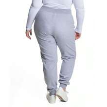 Plus Size Sports Leggings & Pants - Màu Xám nhạt - Xem 2