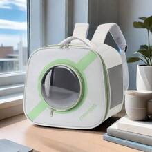 1 Miếng Gấp lại Thoáng khí Đĩa bay Hình dạng Balo thú cưng , Thích hợp Đối với Các hoạt động ngoài trời Của Nhỏ bé Và Kích thước trung bình Mèo Và Chó - Nhiều màu - Xem 6