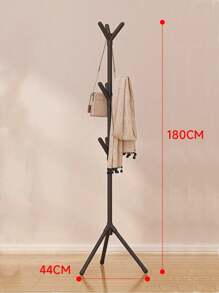 JIAWANG Perchero De Pie Perchero Metálico Para Colgar Ropa 3 Niveles - Negro - Ver 6