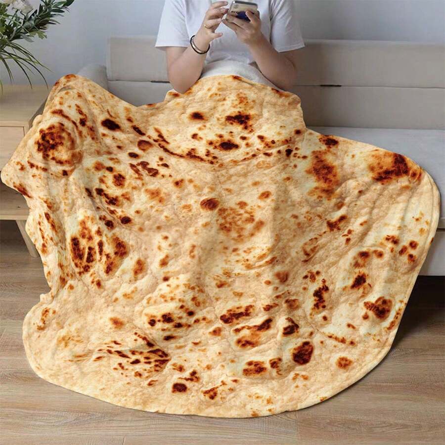 Flannel Số In Pizza Chăn , Creative Cá nhân hóa Chăn , Quà sinh nhật Đối với - Nhiều màu - Xem 1
