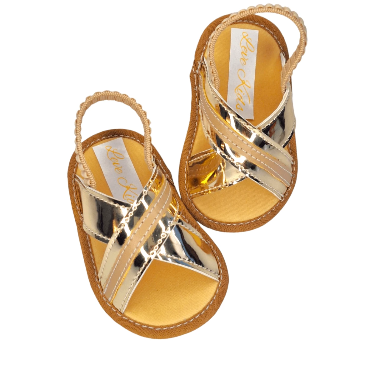 Baby Sandals - 金色 - 查看 1