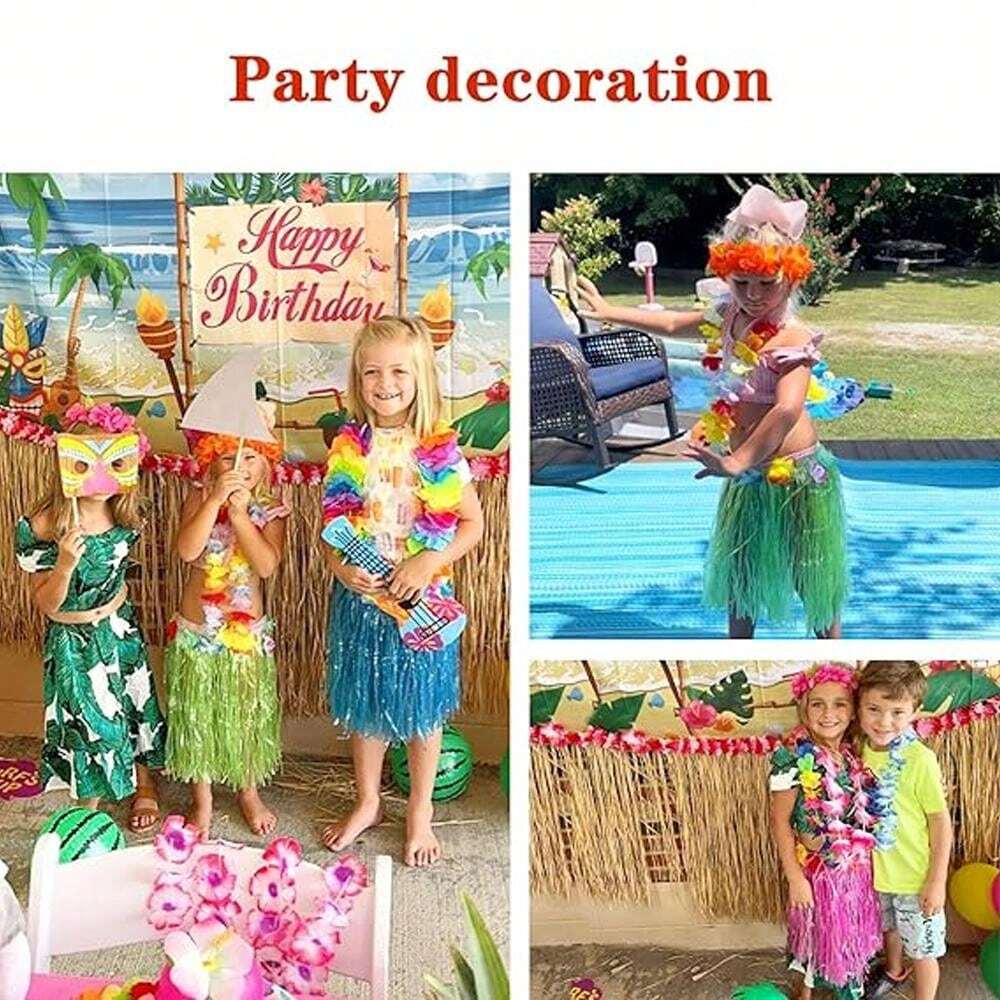 Clip Per Capelli Hawaiana Con Fiore Di Ibisco - Accessorio Donna Per Festa A Tema Hula