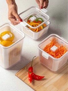 Bottles,Jars & Boxes - Nồi vuông 3.050ml - Xem 5