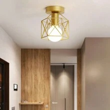 Nordic Minimalist Modern Patio Light, Corridor, Hallway, Entrance, Wardrobe LED Ceiling Light, Bulb Not Included - 多色 - 查看 5