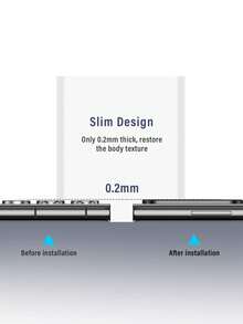 1入組全覆蓋抗刮耐磨高清相機鏡頭保護膜，適用於三星 Galaxy S22/S22+/S22 Ultra/23/S23+/S23 Ultra/S24/S24+/S24 Ultra - 黑色 - 查看 4