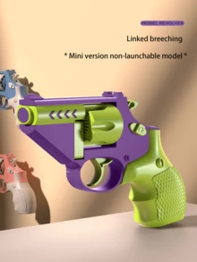 1pc Mini Carrot-Shape Non-Shooting Stress Relief Toy Gun - Multicolor - View 5