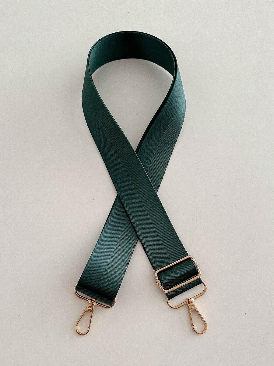 New Arrival Women's Solid Color Fabric Crossbody Bag With Adjustable Shoulder Strap Durable Practical And Versatile - Olive Green - View 1