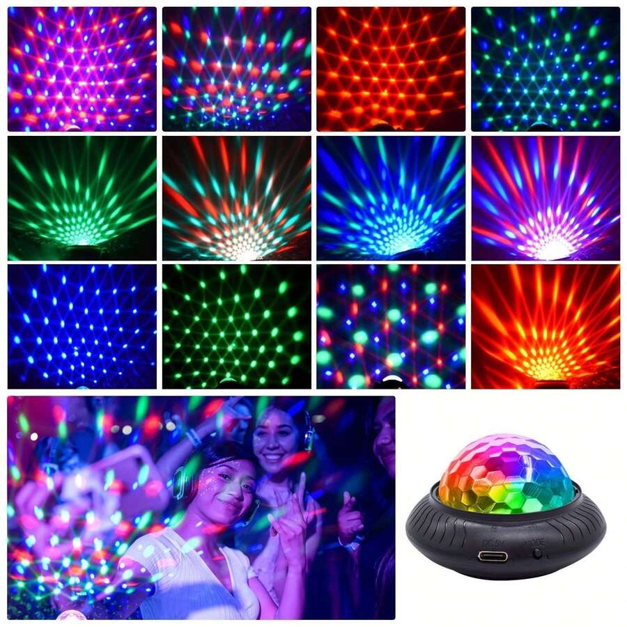 2Pcs 2In1 Nightlight With Star Projection Light VoiceActivated Party