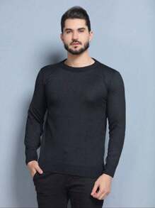 Men Sweaters - Black - View 2