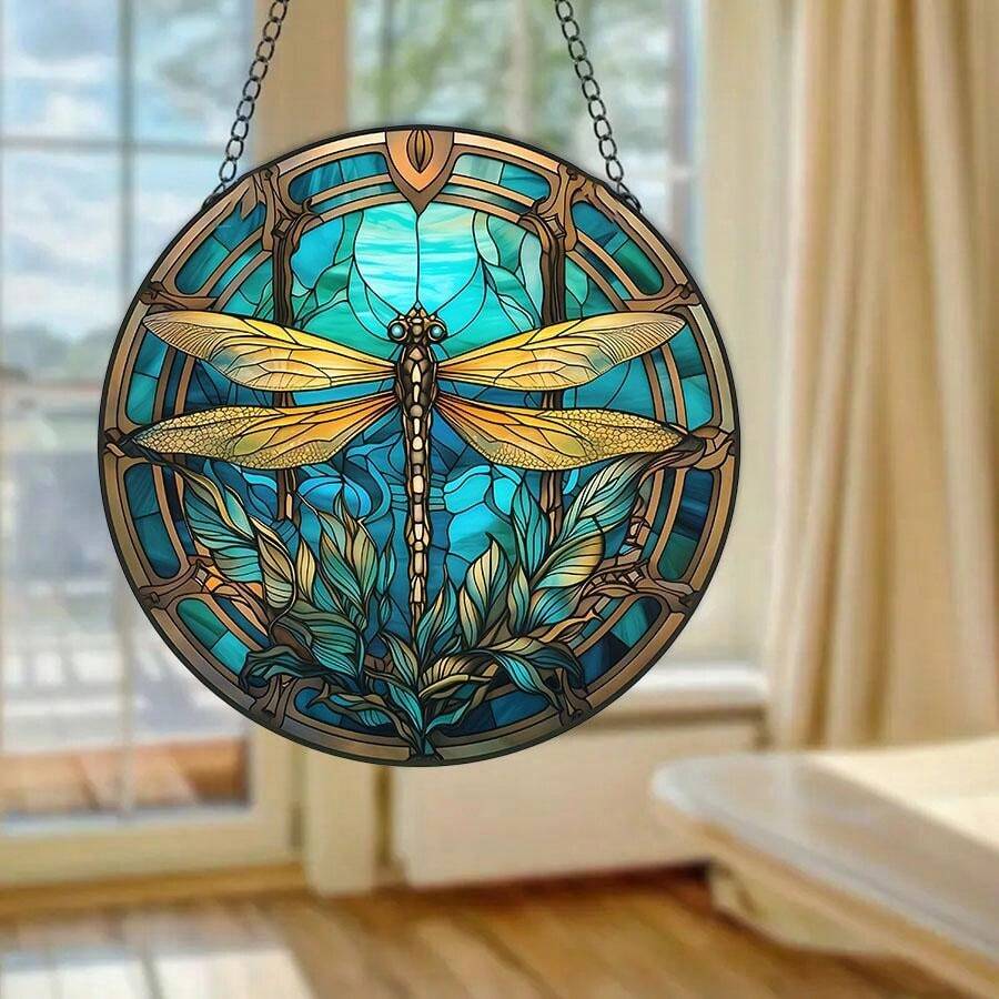 2x Heißluftballon Sonnenfänger - Acryl Dekoration 15x20cm