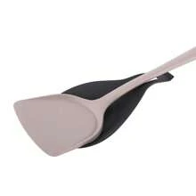 1pc/2pcs/3pcs/4pcs Black Silicone Spoon Rests, Kitchen Scoop Bracket Stand Spoon Shelf Utensil Spatula Holder For Home Restaurant Supply - Multicolor - View 12