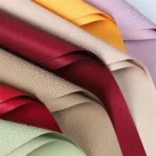 5 Stück/10 Stück/20 Stück Dekorpapier zum Einwickeln, wasserfestes florales Bouquet Einwickelpapier für Floristenbedarfe, Muttertagsgeschenke, Partydekoration, Blumenläden, Hochzeiten, Geburtstage und DIY Basteleien. Optionen beinhalten: Einfarbig mit Goldkanten, koreanischer Farbverlauf-Einzelbögen, transparente Glasbahn, einfarbiges matter Bouquet Papier mit Rosegoldrahmen und vintage Kraftpapier für Geschenkboxen., Weihnachten, Valentinstag