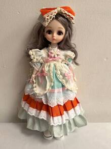 Muñeca Bebé De Silicona Lolit en China Muñeca Bebé De Silicona reborn muñecas  silicon muñecos que crece muñeca de trapo 30cm Princesa Regalo Niña - Morado - Ver 1