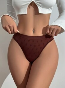 7pcs Women Comfortable Seamless Breathable Triangle Panties - Multicolor - View 4