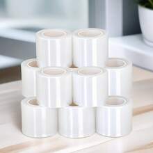 5片/10片裝,紋身貼膜,移植睫毛眉毛紋身塑料包覆罩膜隔離膜化妝輔助用品,可用於除去睫毛、紋身和紋身,一次性眉唇體紋身用品 - 無色 - 查看 12