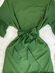 Women Dresses - 軍綠色 - 查看 4