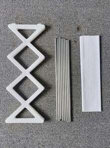 JIAWANG 1 pieza Zapatero de 4 niveles Estante De Zapatos 4 Niveles Zapatera 42cm De Ancho Organiza , organizador de almacenamiento de zapatos desmontable de múltiples capas - Negro - Ver 5