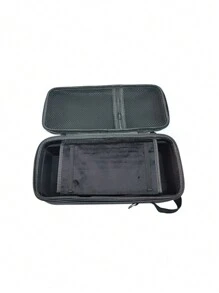 1 túi đựng máy chơi game cầm tay dung tích lớn bằng nylon màu đen có phụ kiện kèm theo hộp đựng cứng tương thích với Switch - màu đen - Xem 6
