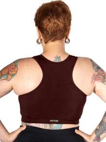 Plus Size Sports Tees & Tanks - Rỉ Nâu - Xem 4