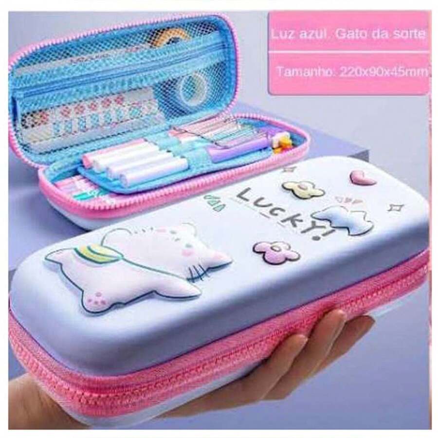 Estojo Fofo para lápis bolsa para Meninos e Meninas