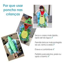 CASA CHA Kids Bath Towels - 綠色 - 查看 3