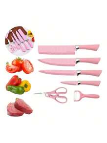 Conjunto de Facas, Promoção da - Rosa Bebê - Visão 3