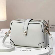 3-Pocket Women Clutch Bag, 2025 New Design One Shoulder Crossbody Bag, Small Wallet & Phone Purse