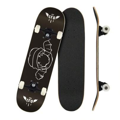 Patineta Skateboard Semiprofesional 7 capas Maple Barderos C R O