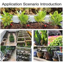 1/4英寸空白配水管，50英尺滴灌軟管，用於花園灌溉 - 黑色 - 查看 7