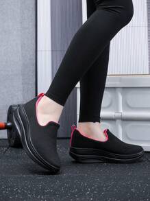 Women's Running Shoes Breathable Trainers Lightweight Sports Shoes Running Outdoor Sneakers Street Running Shoes Comfortable Leisure Shoes Mesh