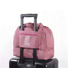 大容量旅行包托特式手袋旅行提包女士旅行包 - 彩色 - 查看 11