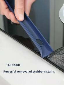 1入組v形缺口刷,浴室長柄刷,地板刷,馬桶,手洗池,浴缸,瓷磚,硬毛刷,清洗地面縫隙刷 - 多功能刷 - 查看 6