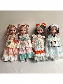 Muñeca Bebé De Silicona Lolit en China Muñeca Bebé De Silicona reborn muñecas  silicon muñecos que crece muñeca de trapo 30cm Princesa Regalo Niña - Morado - Ver 2