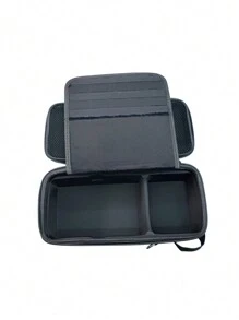 1 túi đựng máy chơi game cầm tay dung tích lớn bằng nylon màu đen có phụ kiện kèm theo hộp đựng cứng tương thích với Switch - màu đen - Xem 7