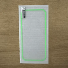 2pcs Luminous Tempered Glass Screen Protector Compatible With IPhone Glow In The Dark, 9H, Scratch-Resistant , Green Border Glow At Night - 2PCS - View 9