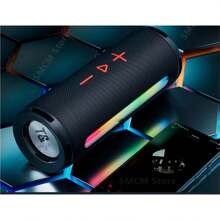 T&N Bluetooth Speaker High Bass Rgb Tn374 - Red - View 4